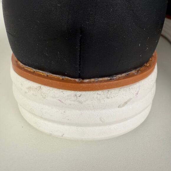 Bruno Marc Mens KnitFlex SmartCraft Mesh Oxfords Lace-Up Black/White Shoes 10.5 - Picture 8 of 10